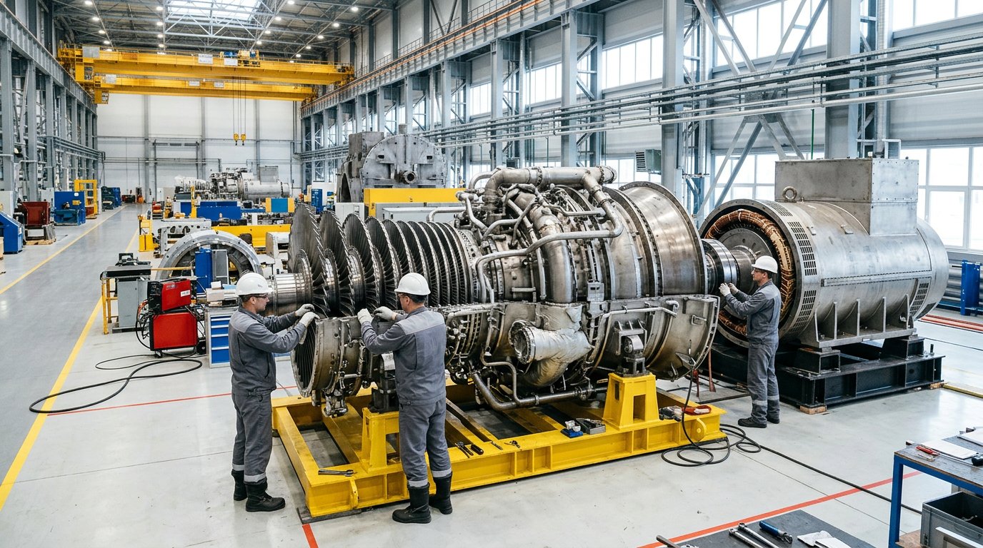 Российские газовые турбины большой мощности: значение для новой генерации